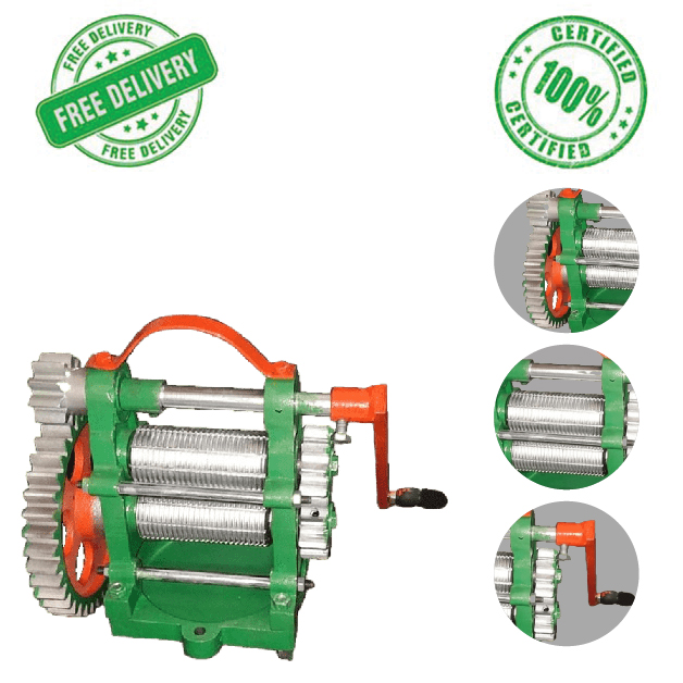 मैग्नम - गन्ना जूस मशीन C.I (लोहा) के साथ रोलर