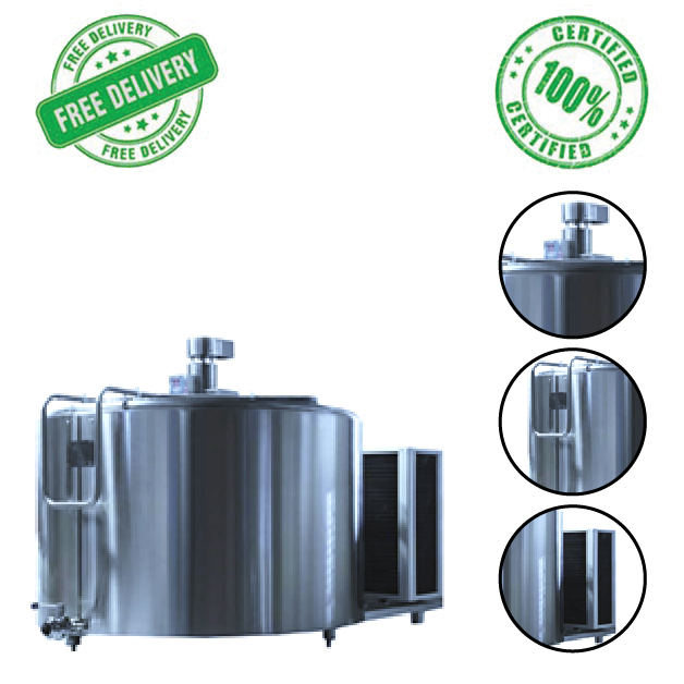 Eco-BMC-(Vertical-Tank)-350L-Skid-mounted-Set-Direct-Expansion-Type-Bulk-Milk-Cooler